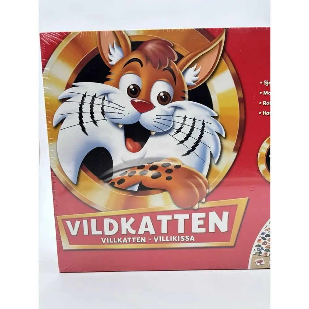 Vildkatten 300 +. Game. New. Sealed. “The Wildcat”. Danish/Norwegian/Swedish